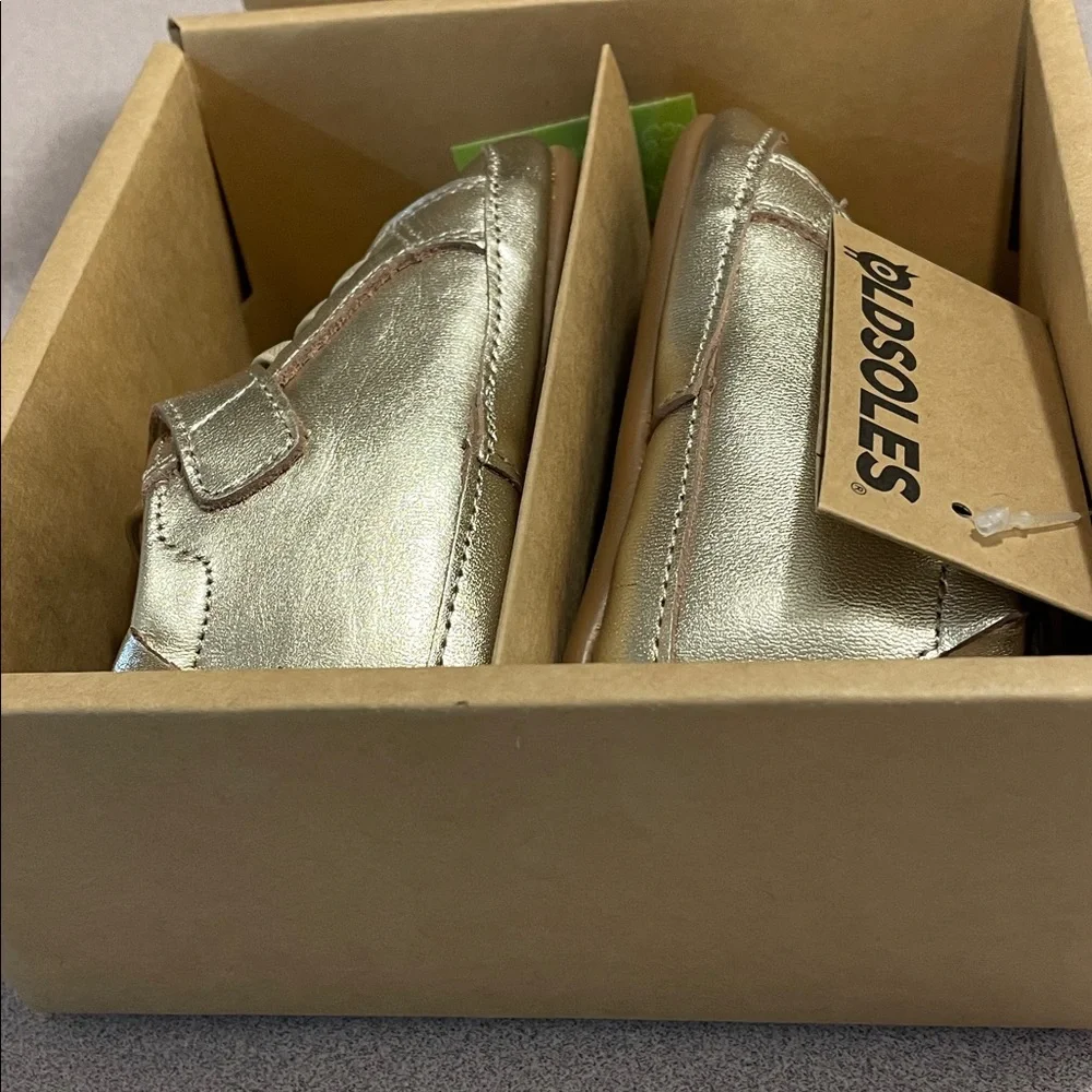 Old Soles Leather Baby Walker Shoes - High Splash  New with Tags Size US 7
